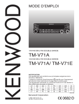 Kenwood TM-V71A Le manuel du propriétaire