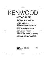 Kenwood KDV-S220P Manuel utilisateur