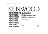 Kenwood KDC-5024 Le manuel du propriétaire