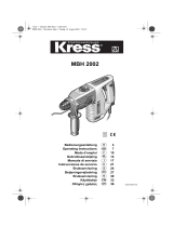 Kress MBH 2002 Le manuel du propriétaire