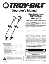 MTD TB525CS Le manuel du propriétaire