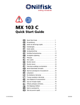 Nilfisk MX 103C Le manuel du propriétaire