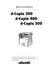 Utax D-COPIA 400 Le manuel du propriétaire