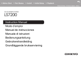 ONKYO LS7200 - 3D SOUNDBAR SYSTEM Le manuel du propriétaire