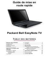 Packard Bell EN TV44HC Le manuel du propriétaire