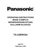 Panasonic TX-32EW334 Le manuel du propriétaire