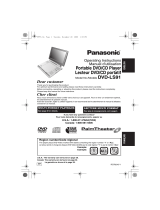 Panasonic DVDLS91 - PORTABLE DVD PLAYER Le manuel du propriétaire