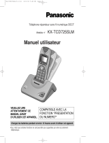 Panasonic KX-TCD725SLM Le manuel du propriétaire