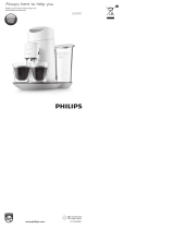 Philips SENSEO TWIST HD7871 Manuel utilisateur