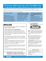 Philips 50PF7220A Le manuel du propriétaire