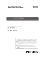 Philips BDP3506 Le manuel du propriétaire