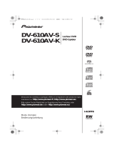 Pioneer DV-610AV-S Le manuel du propriétaire