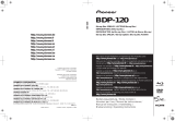 Pioneer BDP-120 Le manuel du propriétaire