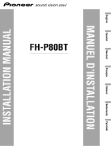 Pioneer FH-P80BT Le manuel du propriétaire
