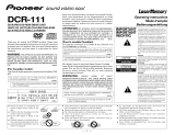 Pioneer DCR-111 Le manuel du propriétaire