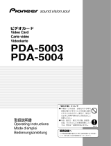 Pioneer PDA-5003 Le manuel du propriétaire