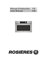 ROSIERES RFV460EIX Manuel utilisateur