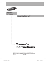 Samsung HP-T4234 Le manuel du propriétaire