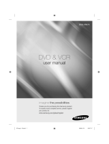 Samsung DVD-VR375 Le manuel du propriétaire