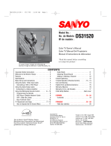 Sanyo DS31520 Le manuel du propriétaire