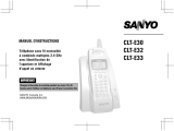 Sanyo CLT-E32 Le manuel du propriétaire
