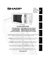 Sharp R232 Le manuel du propriétaire
