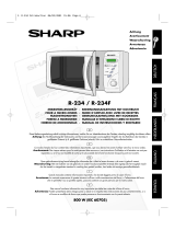 Sharp R-2340E Le manuel du propriétaire