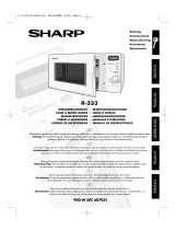 Sharp R-333 Le manuel du propriétaire