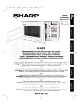 Sharp R-852 Le manuel du propriétaire