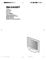 Sharp LL-T18A1 Le manuel du propriétaire