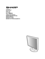 Sharp LL-T2015 Le manuel du propriétaire