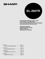 Sharp EL-2607R Le manuel du propriétaire