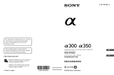 Sony alpha 350 Le manuel du propriétaire