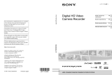 Sony HDR-CX700VE Le manuel du propriétaire