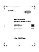 Sony kv 21ls 30 Le manuel du propriétaire