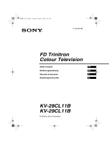 Sony KV-28CL11B Le manuel du propriétaire