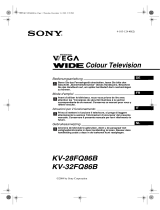 Sony FD Trinitron WEGA KV-32FQ86B Le manuel du propriétaire