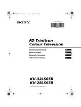 Sony KV-28LS65B Le manuel du propriétaire