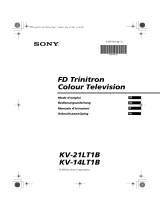 Sony KV-14LT1B Le manuel du propriétaire