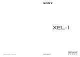 Sony XEL-1 Le manuel du propriétaire