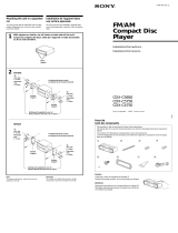 Sony CDX-C5850 Le manuel du propriétaire