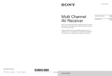 Sony STR-DA5800ES Le manuel du propriétaire