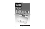 Tanita Digital Lithium HD-370 Le manuel du propriétaire