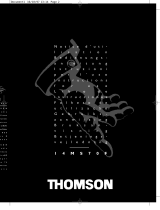 Thomson 14MS70F Le manuel du propriétaire
