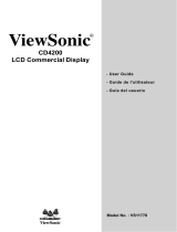 ViewSonic CD4200 Manuel utilisateur