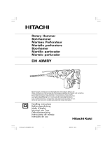 Hitachi DH 40MRY Manuel utilisateur