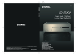 Yamaha CD-S1000CD-S2000 Le manuel du propriétaire