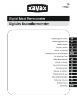 Xavax Digital Roasting Thermometer Manuel utilisateur