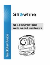 Showline Showline SL LEDSPOT 300 Guide de démarrage rapide