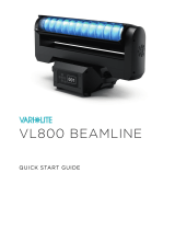 Vari-Lite VL800 BEAMLINE Guide de démarrage rapide